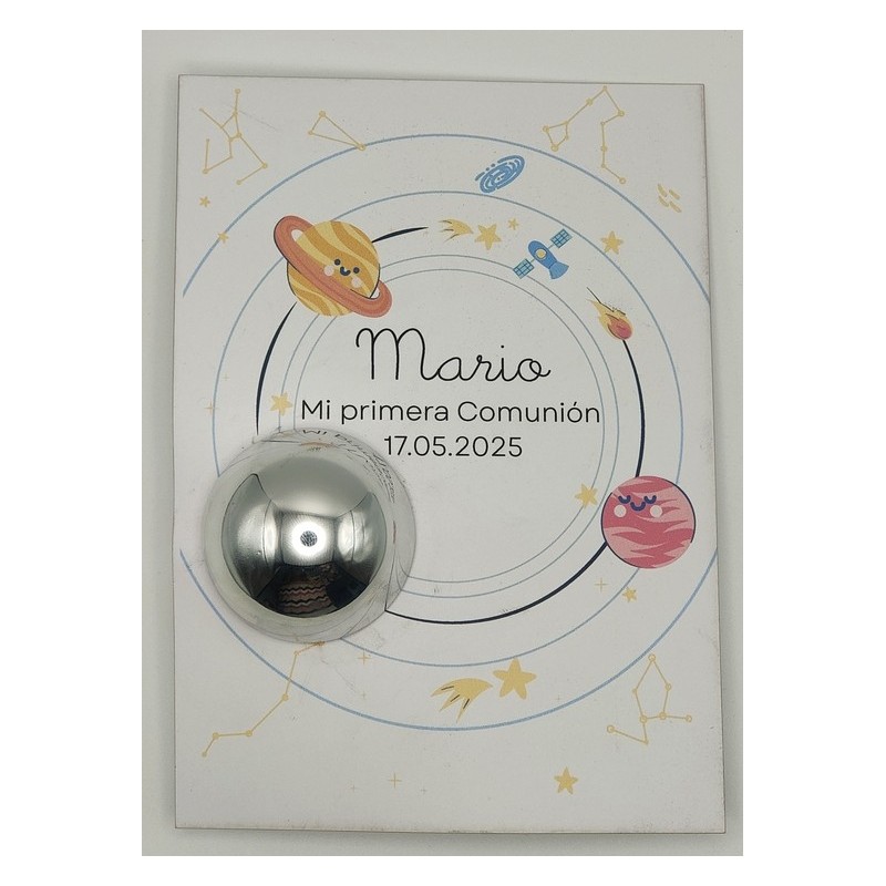 Tarjeta con labial de vainilla