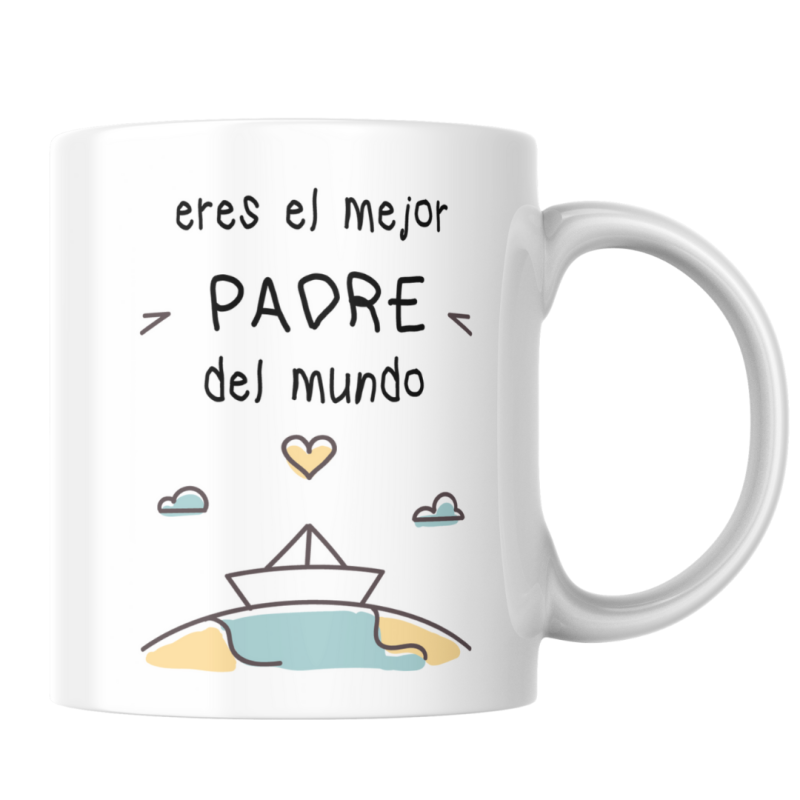 Taza "El mejor del mundo". ESPECIAL DÍA DEL PADRE