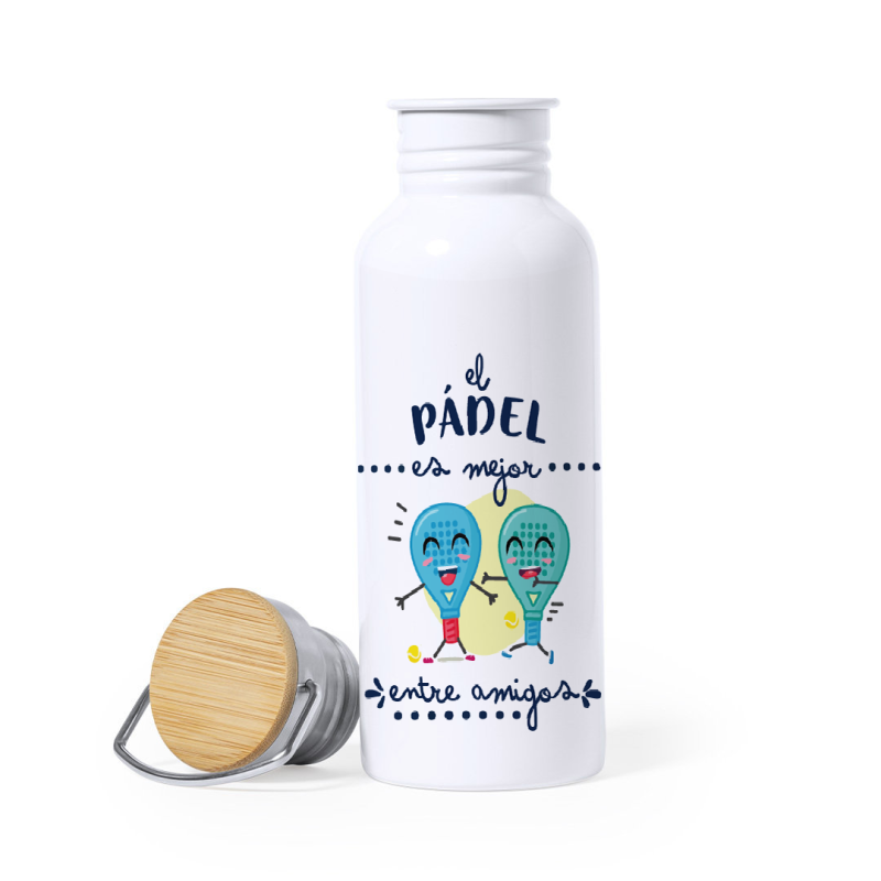 Botella lechera "PADEL" 700ml.