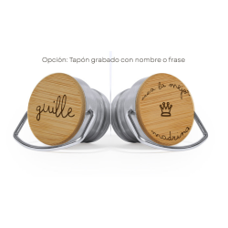 Tapón grabado